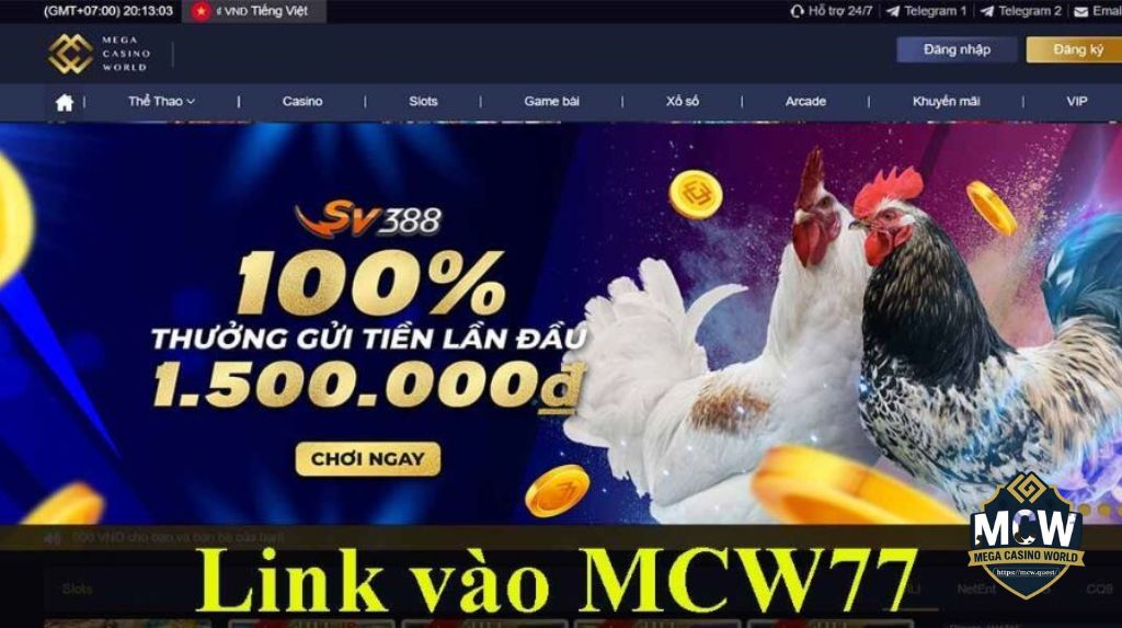 Cách vào mcw77 khi bị chặn