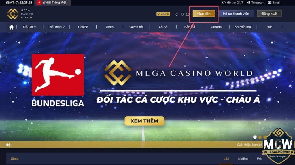 Nạp Tiền MCW